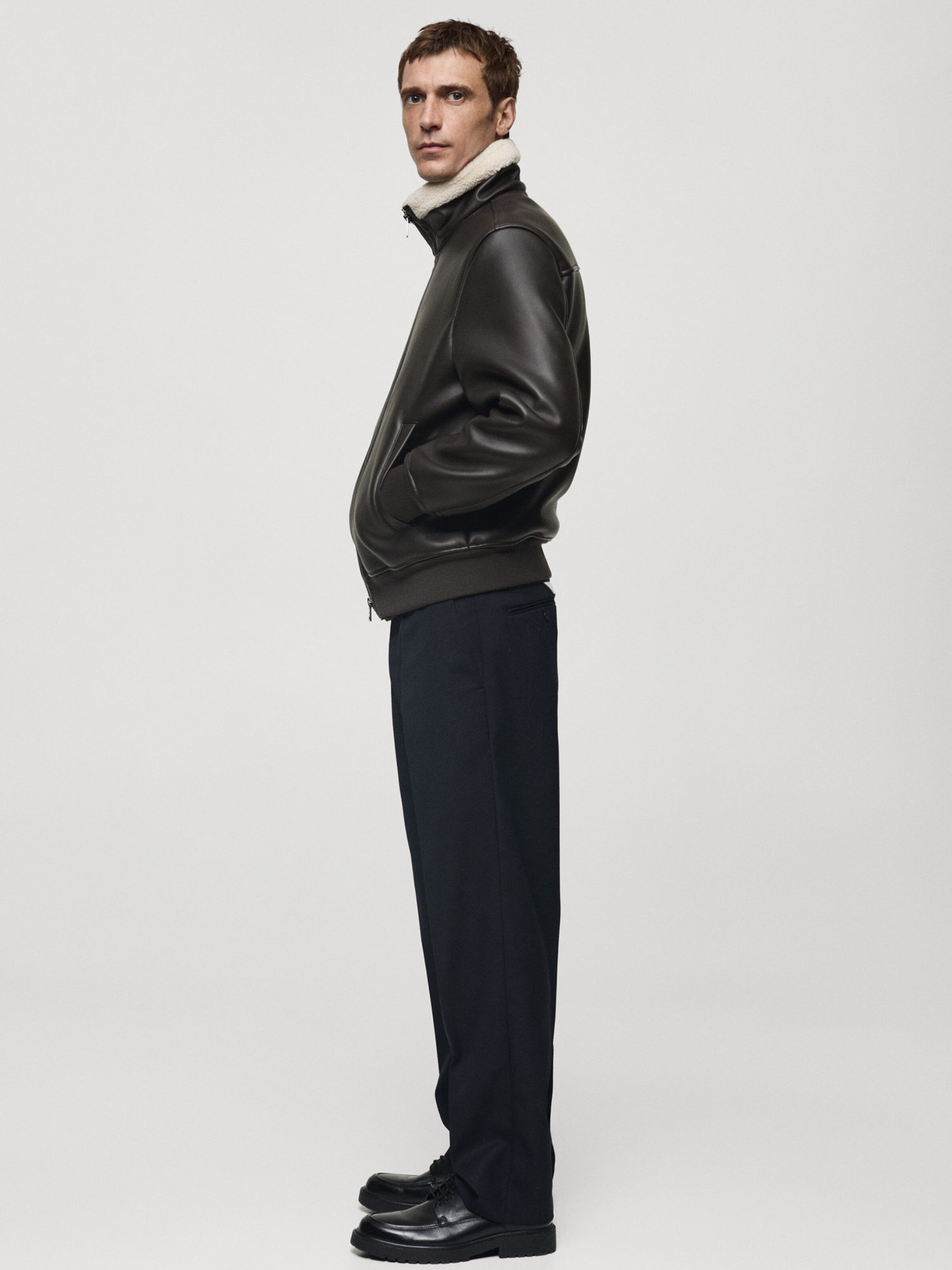 MANGO MAN Leather jackets for men Buy online ABOUT YOU