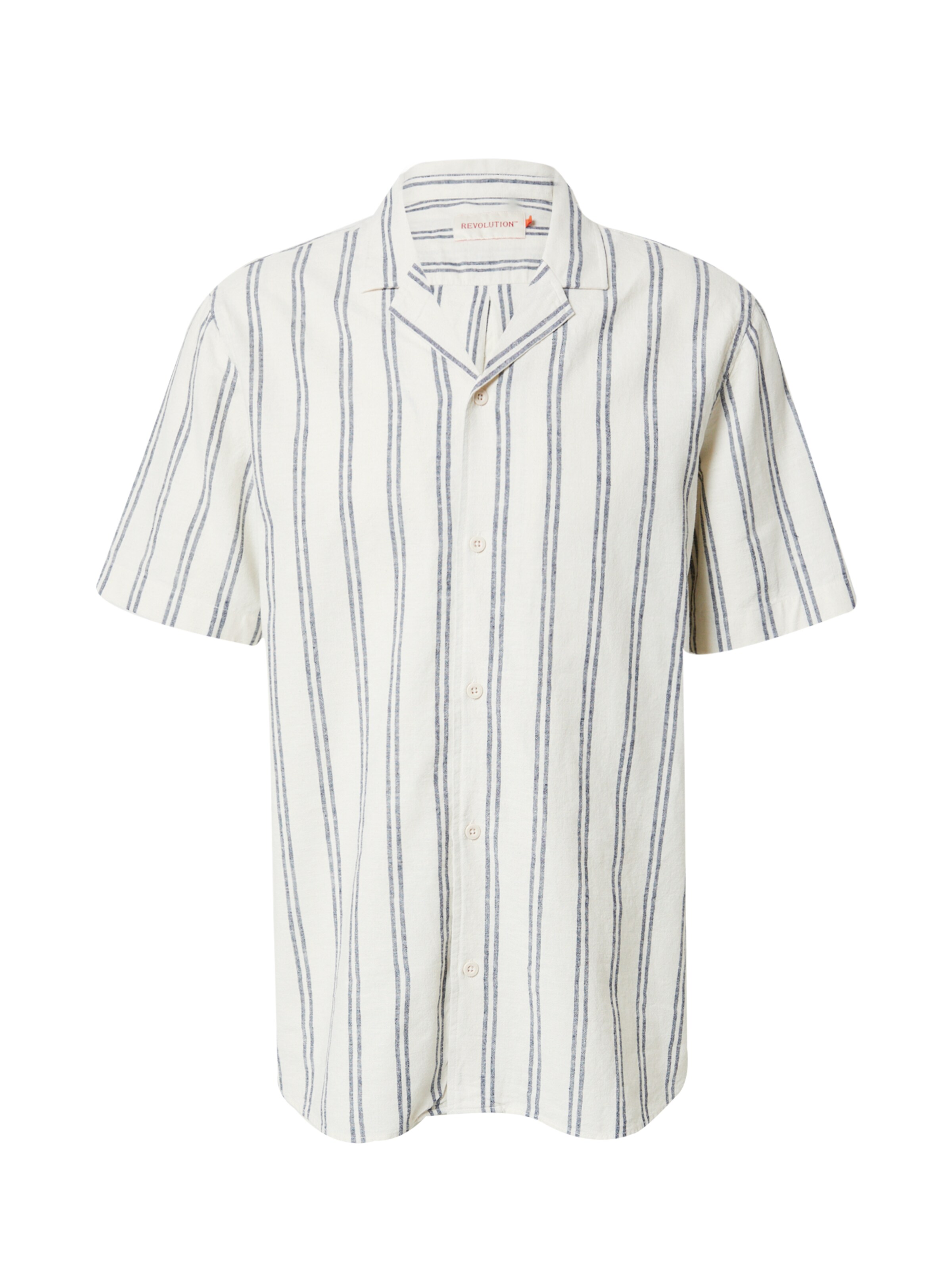 Revolution Regular fit Overhemd in Wit: voorkant