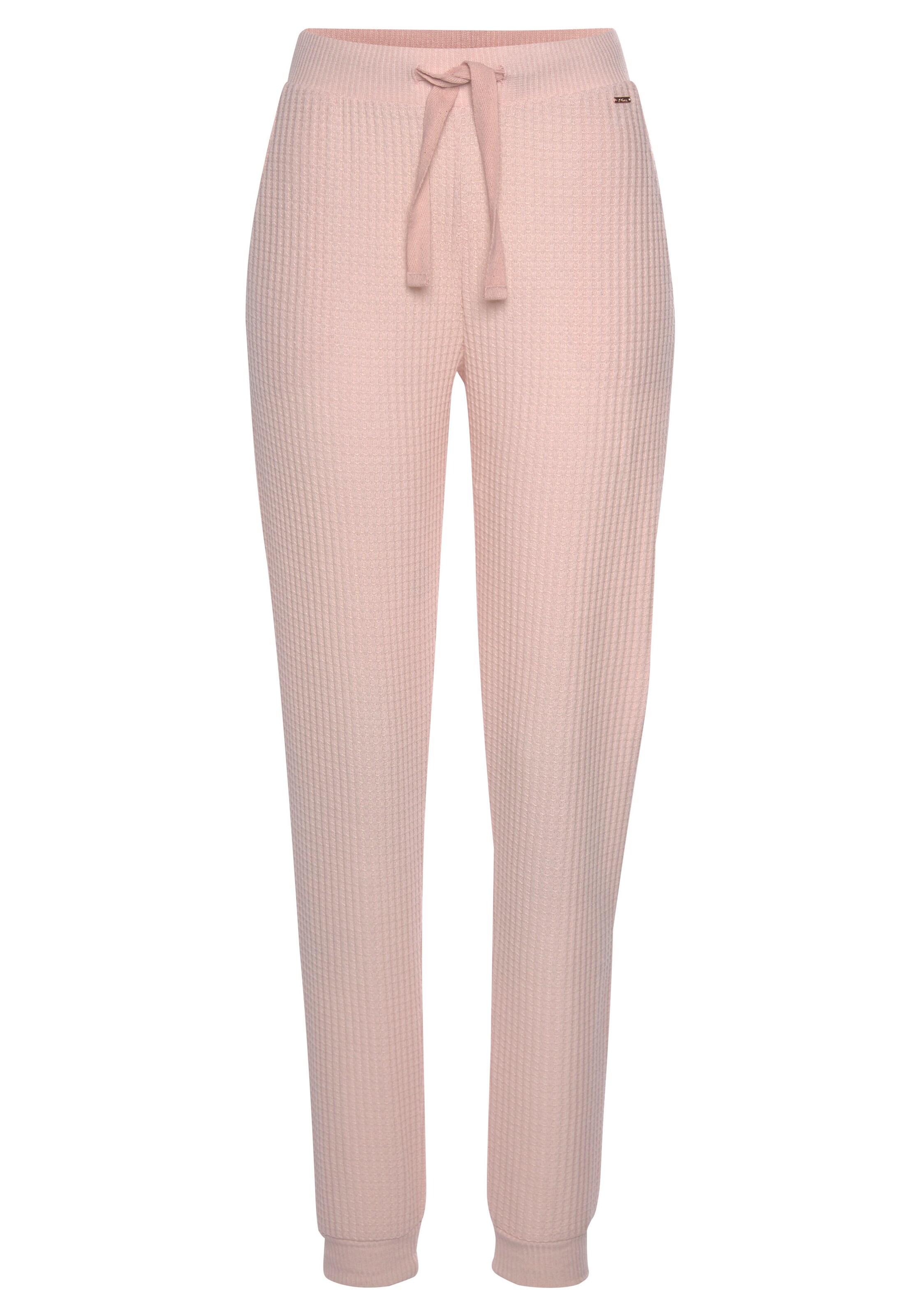 s.Oliver Loosefit Pyjamasbukser i pink: forside