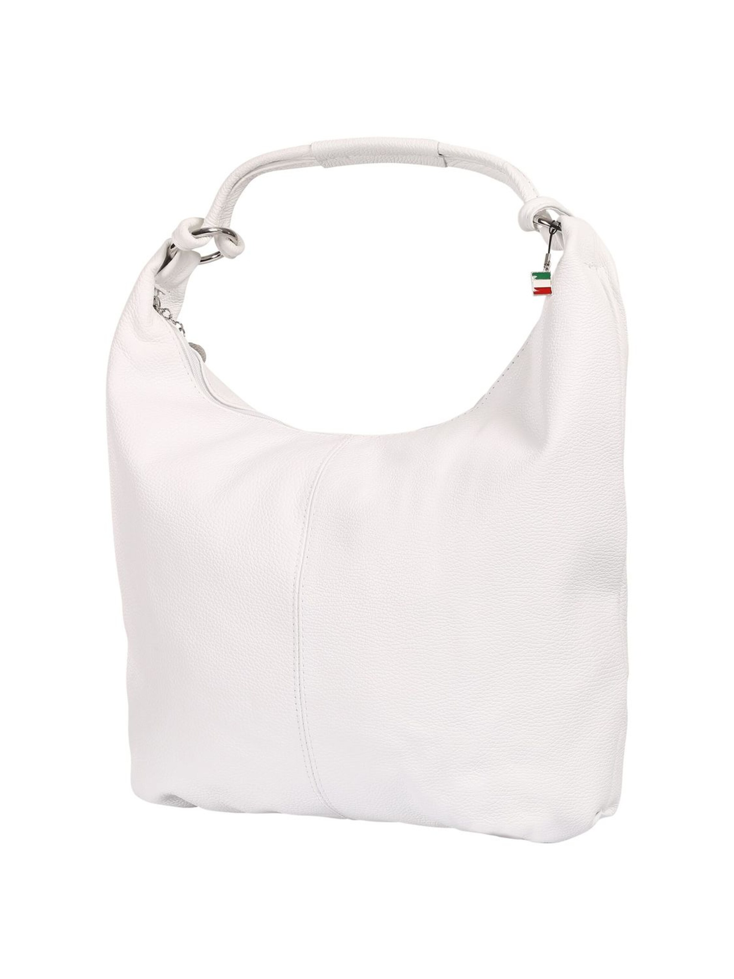 Florence Schoudertas in Wit