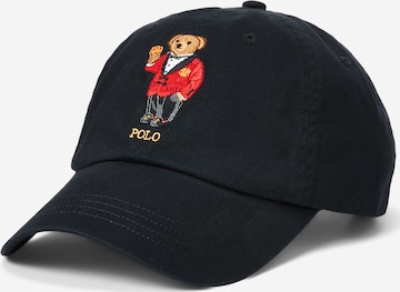 Casquette ralph lauren noire sale