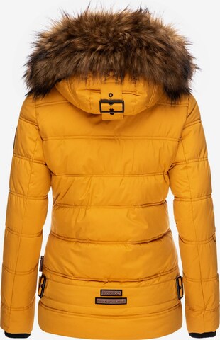 NAVAHOO Winter Jacket 'Zoja' in Yellow