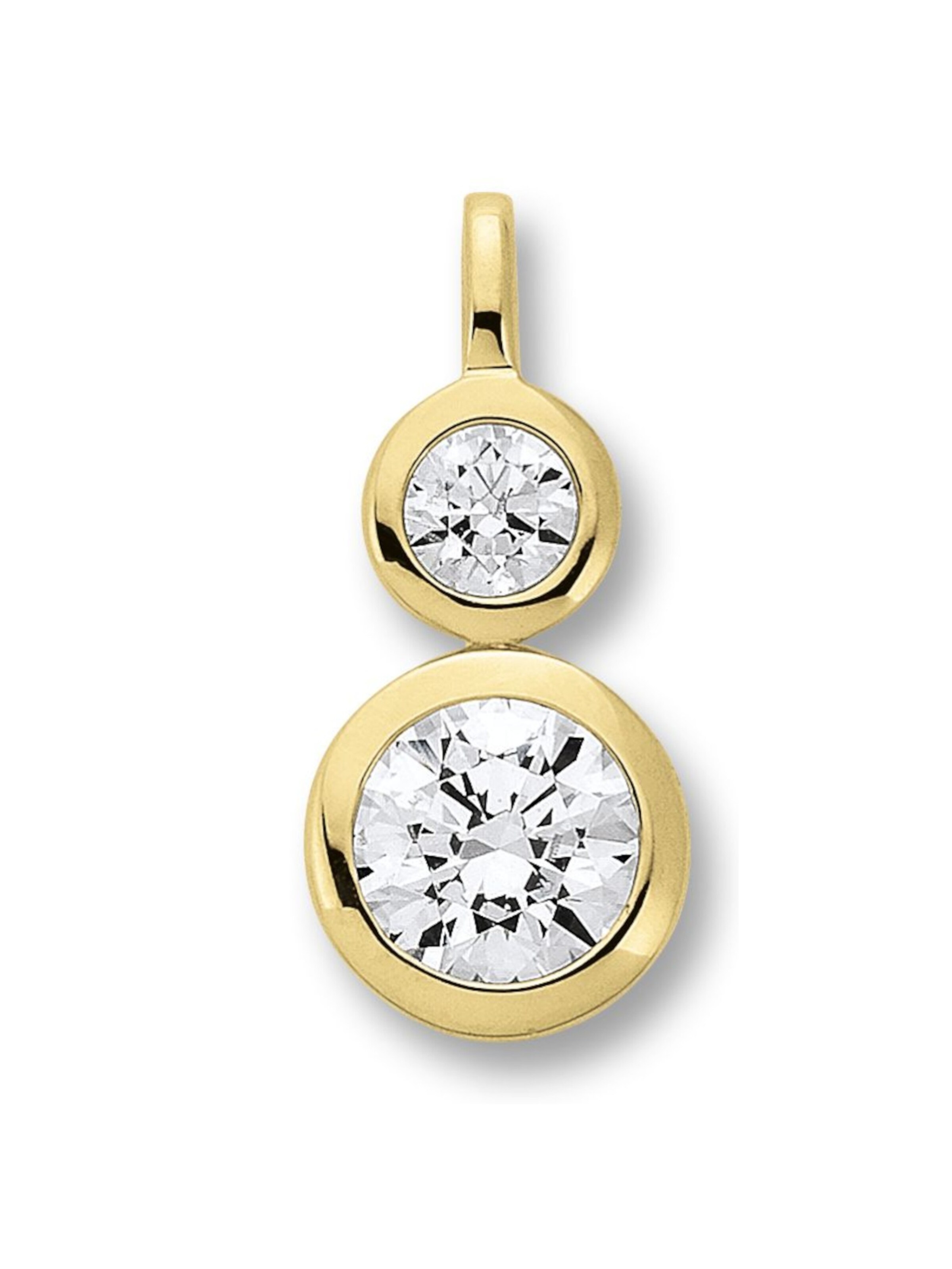 ONE ELEMENT Anhänger in Gold: Vorderseite