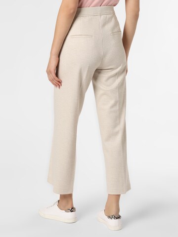 Cambio Wide leg Pleat-Front Pants 'Cameron' in Beige