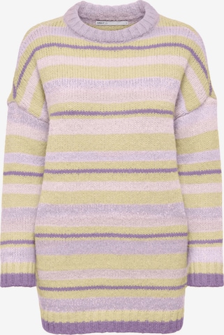 ONLY Sweater 'Abby' in Purple: front