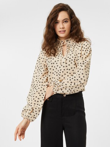 JDY Bluse 'Monica' in Beige: predná strana