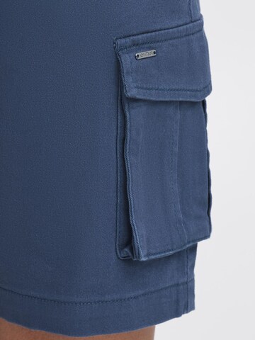 Regular Pantalon cargo 'KVINNE' Oxmo en bleu