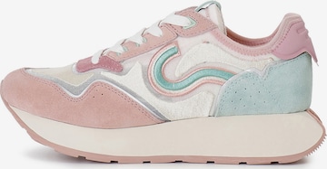 Sneaker bassa di CAFè NOIR in rosa: frontale