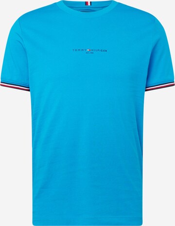 TOMMY HILFIGER T-Shirt in Blau: predná strana