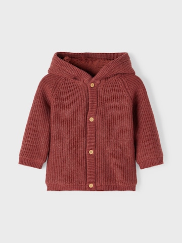 Cardigan 'Nafan' NAME IT en rouge