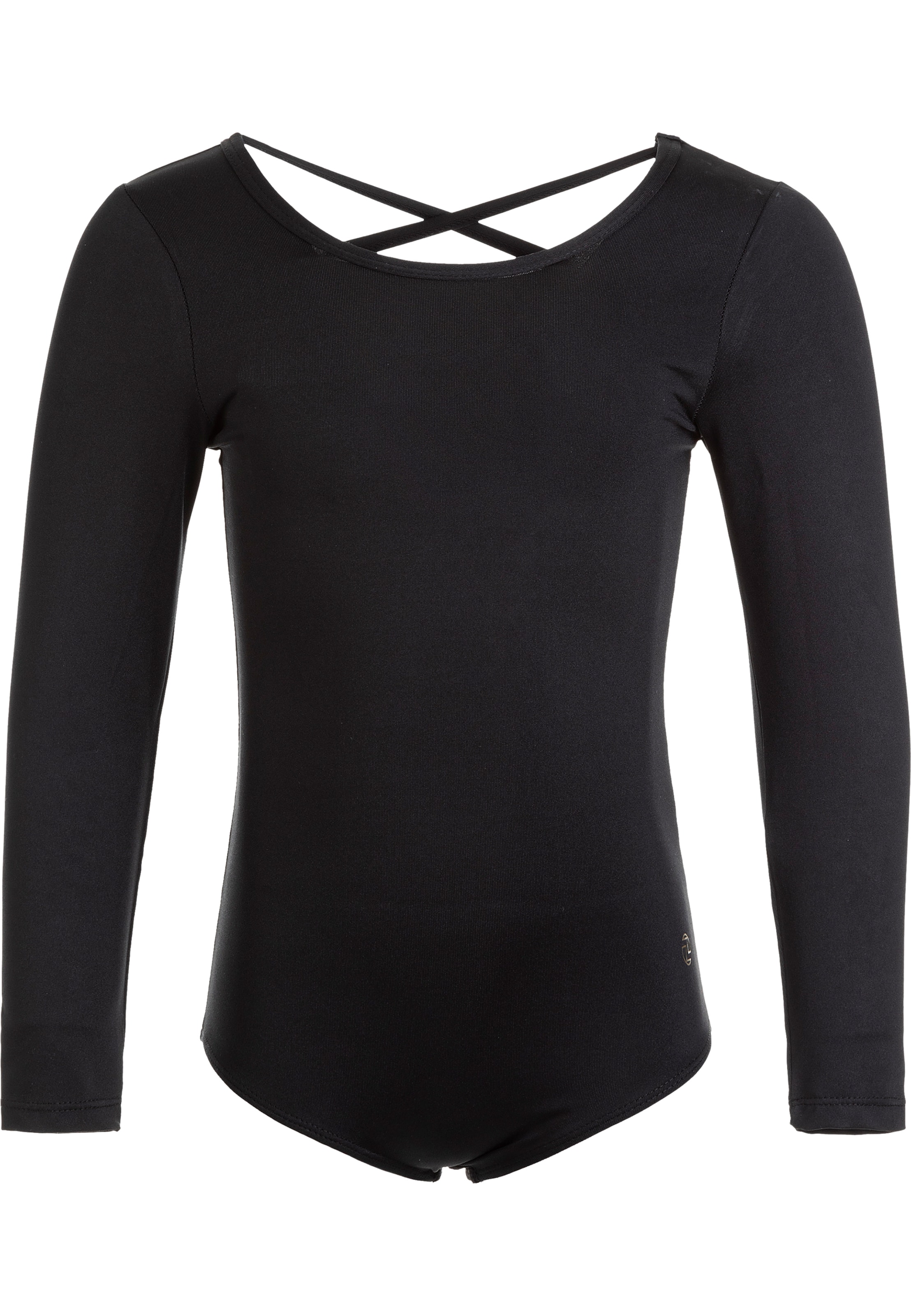 ZigZag Sports bodysuit 'Molly' in Black: front
