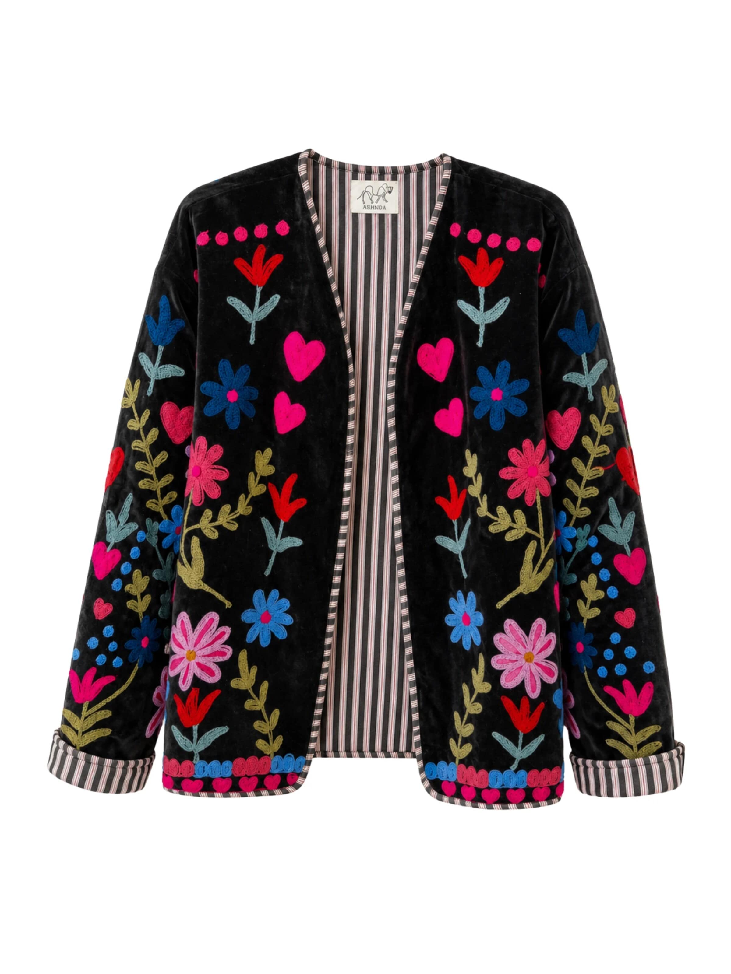ASHINDIA Between-Season Jacket 'Susi' in Purple: front