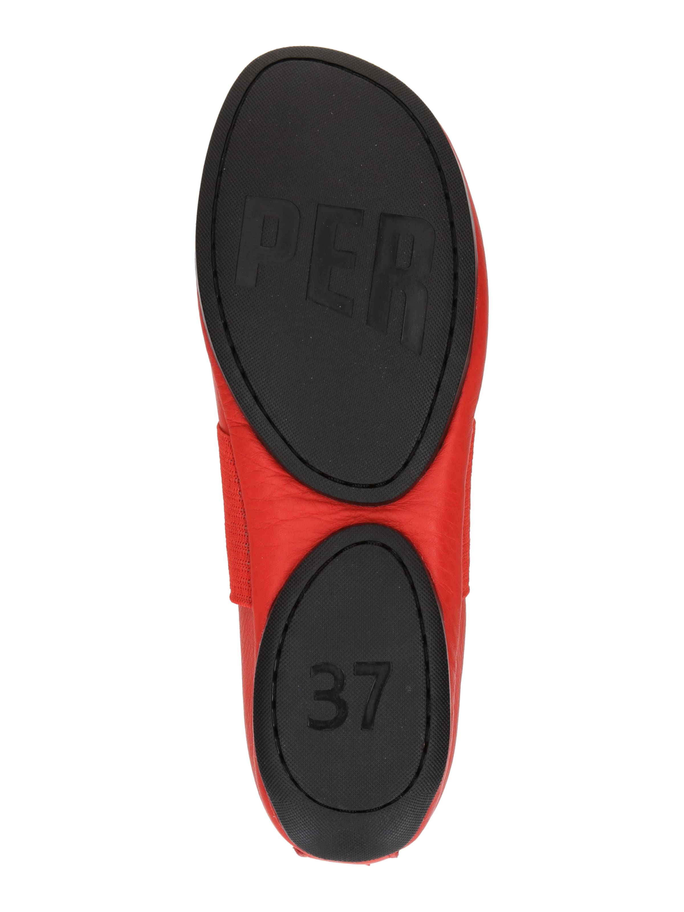 CAMPER Odprte balerinke 'Right Nina' | rdeča barva