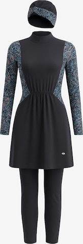 Maillot de bain C&City en noir : devant