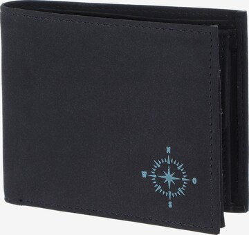 OXMOX Portemonnaie 'New Cryptan' in Braun: Vorderseite