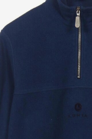 LUHTA Sweatshirt & Zip-Up Hoodie in L in Blue