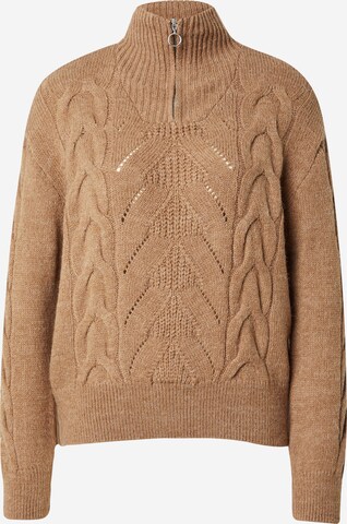 Pullover 'LEISE' di ONLY in beige: frontale