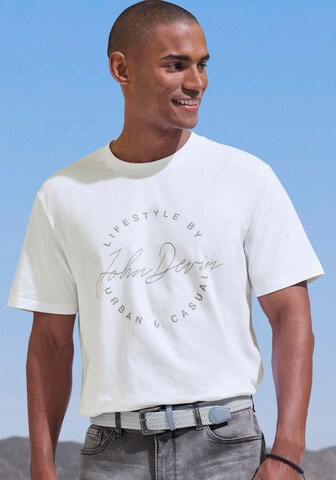 JOHN DEVIN Shirt in White
