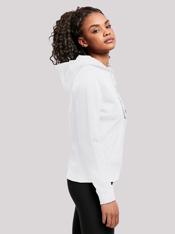 Sweat-shirt 'Die Schöne und das Biest Collage Sketch' F4NT4STIC en blanc