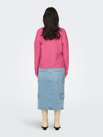 ONLY Sweater 'CAMILLA' in Pink