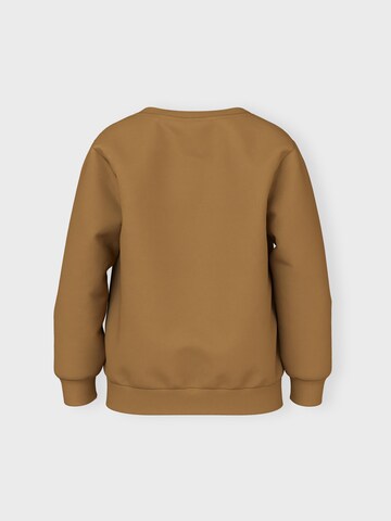 NAME ITSweater majica 'VUGO' - smeđa boja