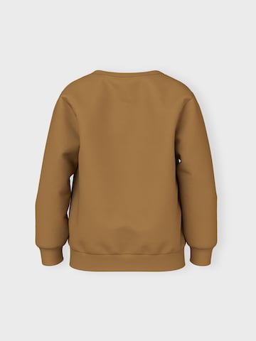 NAME IT Sweatshirt 'VUGO' i brun