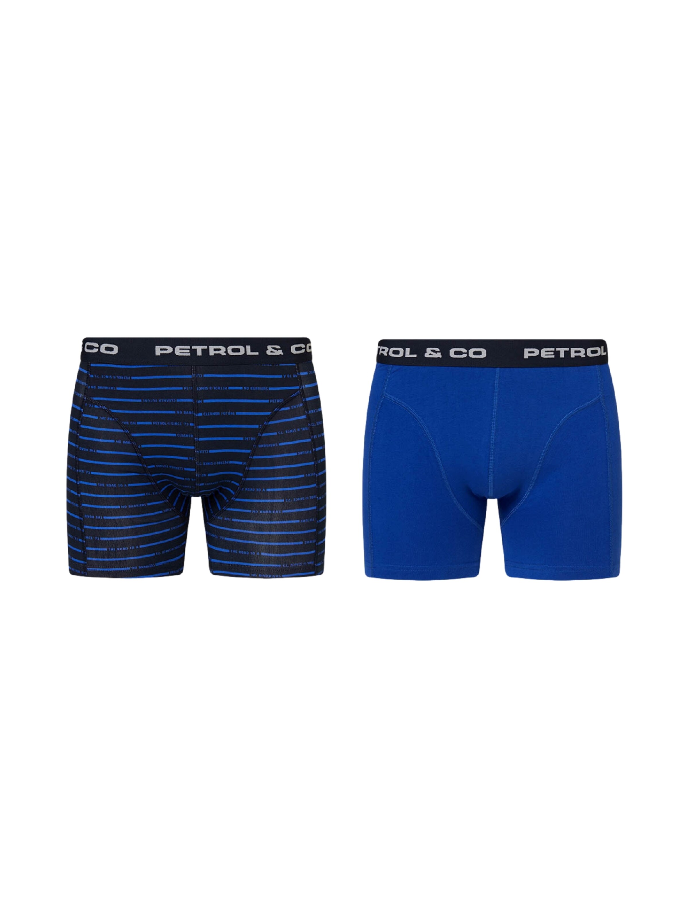 Petrol Industries Boxershorts in L in blau / schwarz / weiß, Produktansicht