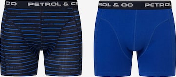 Boxer di Petrol Industries in blu: frontale
