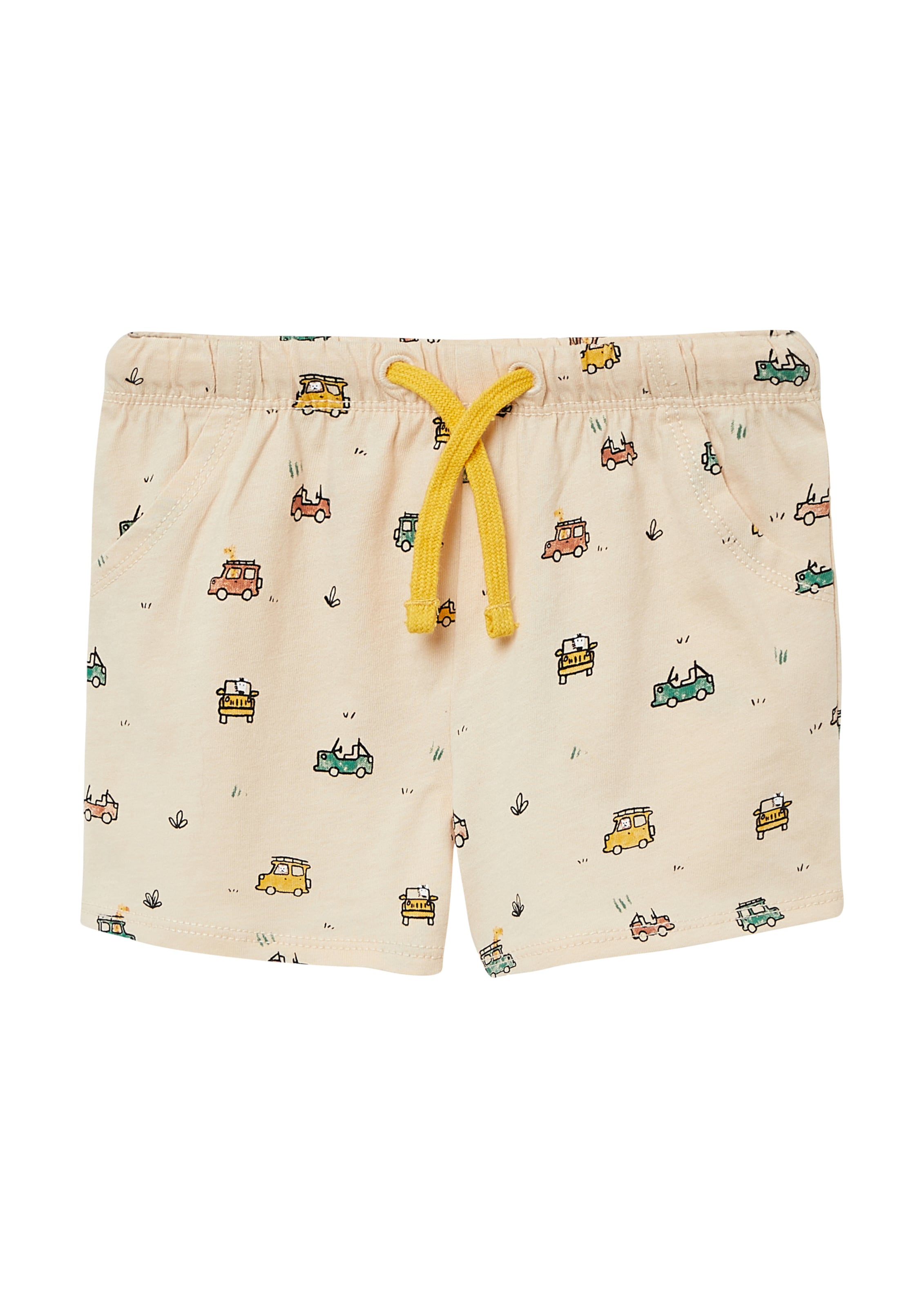 Regular Pantalon s.Oliver en jaune : devant