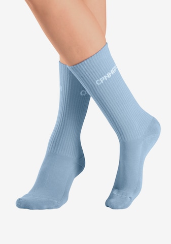 Copenhagen StudiosSportske čarape - plava boja: prednji dio