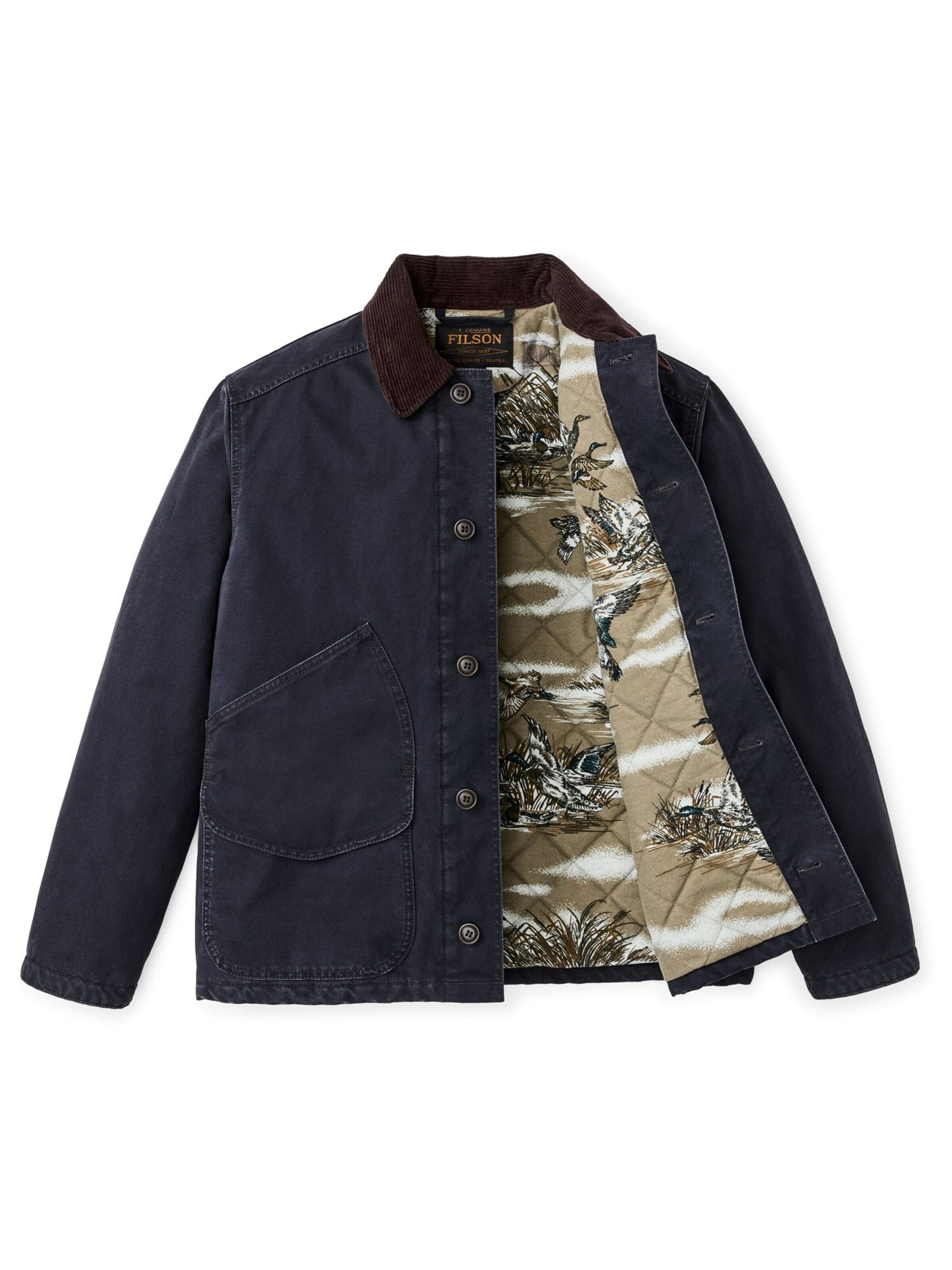 Veste mi-saison Filson en bleu