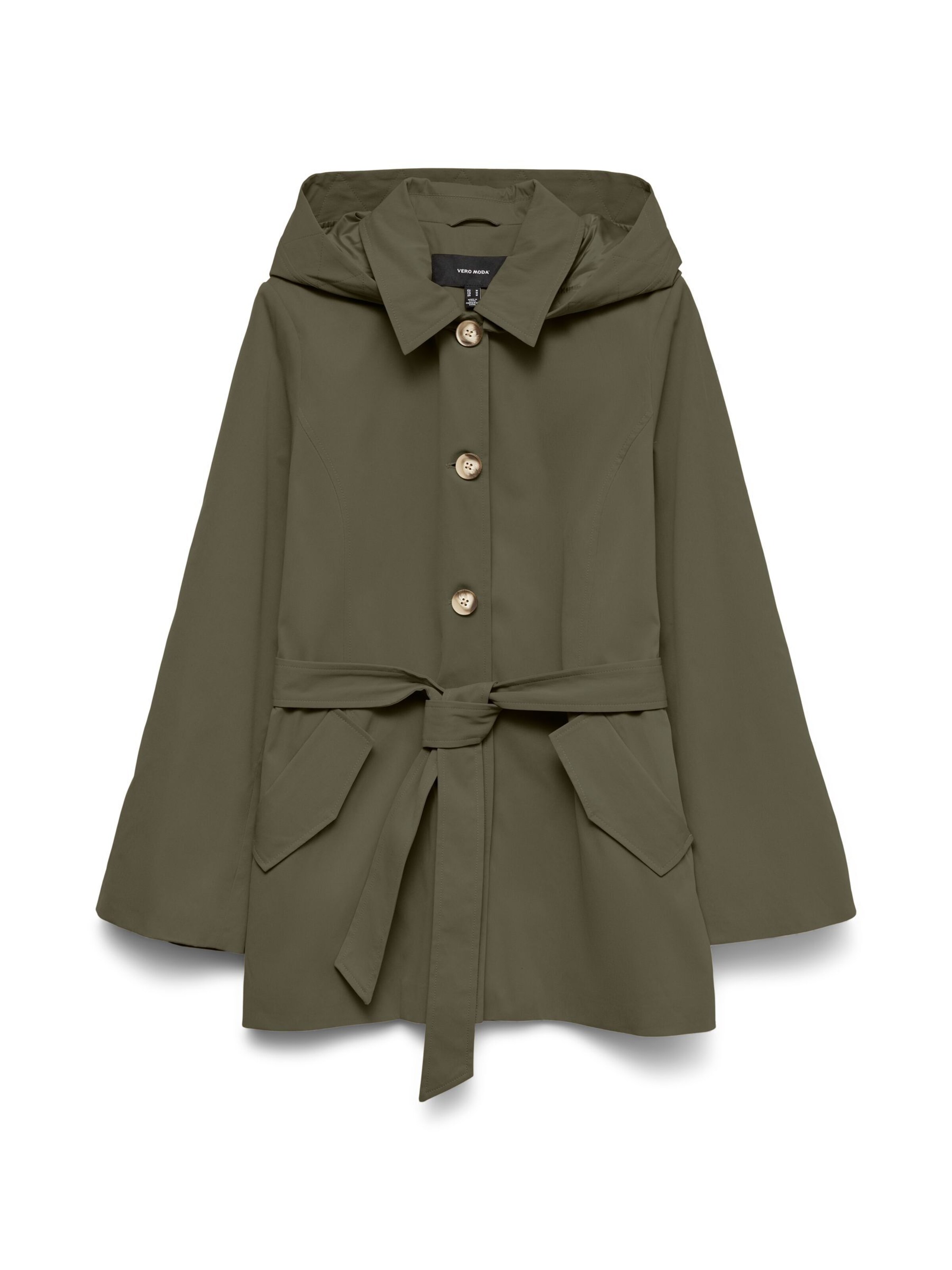 VERO MODA Between-Seasons Coat 'CHELSEA' in Green, Item view
