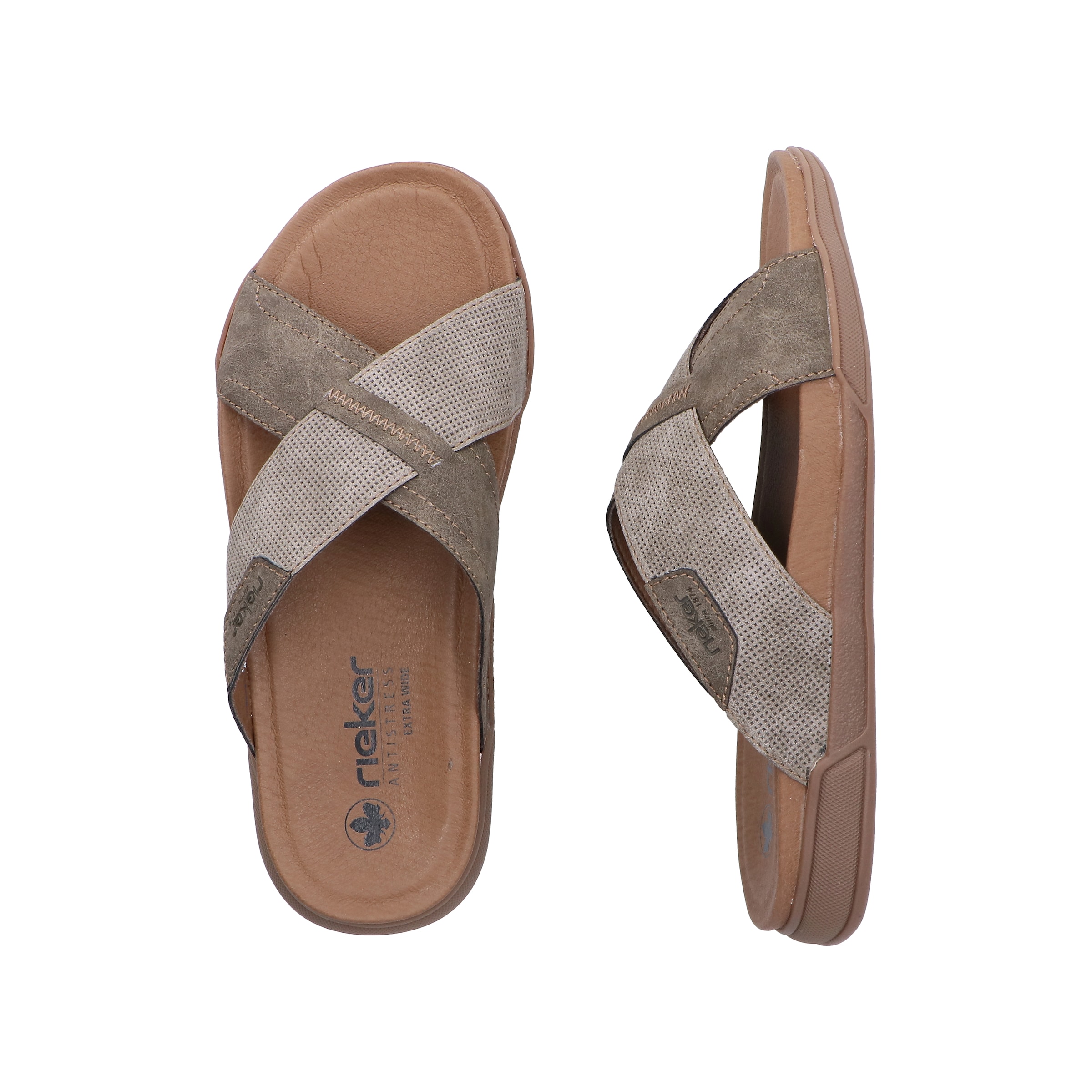 Mule Rieker en marron