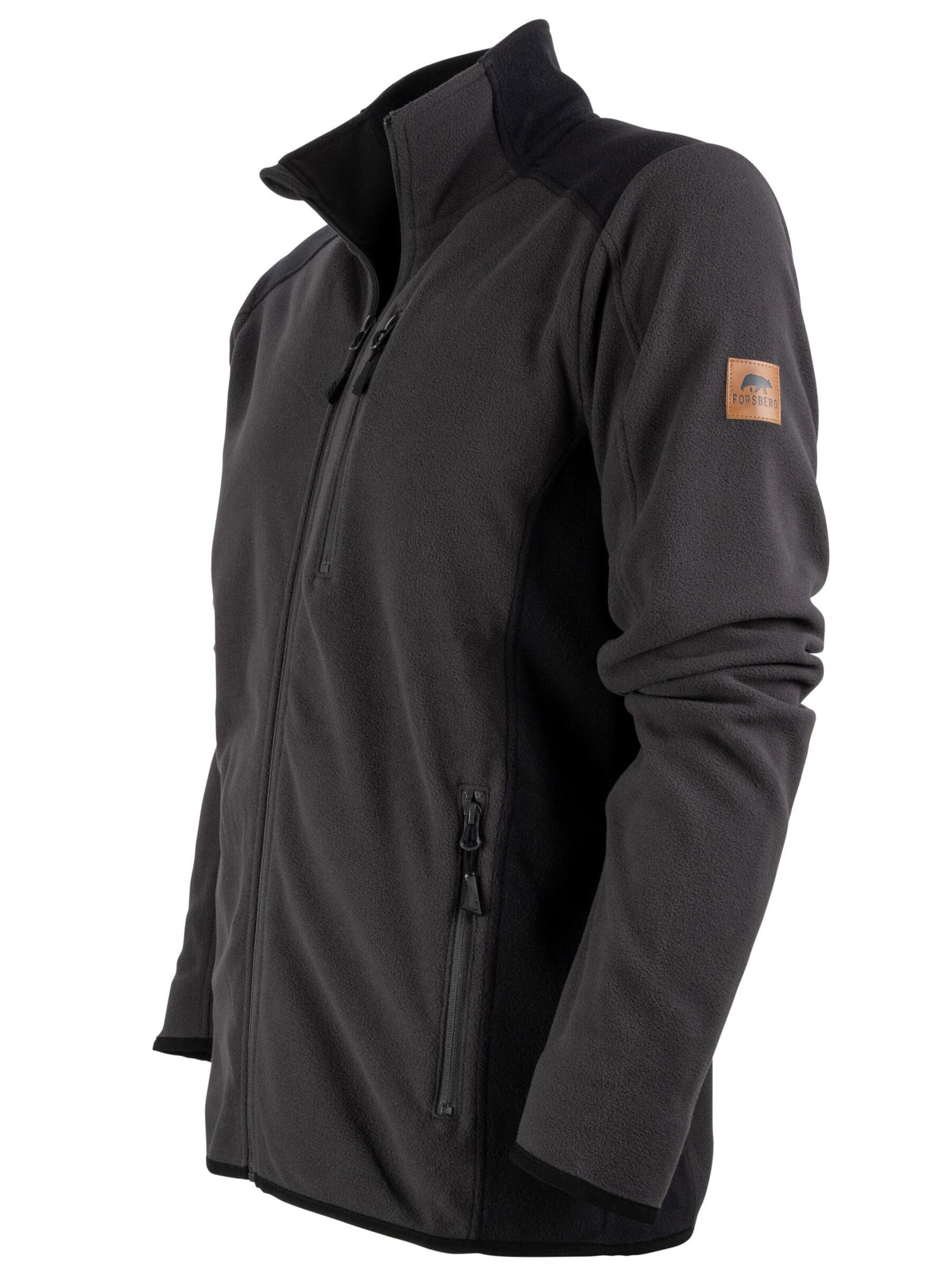 FORSBERG Fleecejacke 'Brodir III funktionelle Fleecejacke'‌‌ in Grau