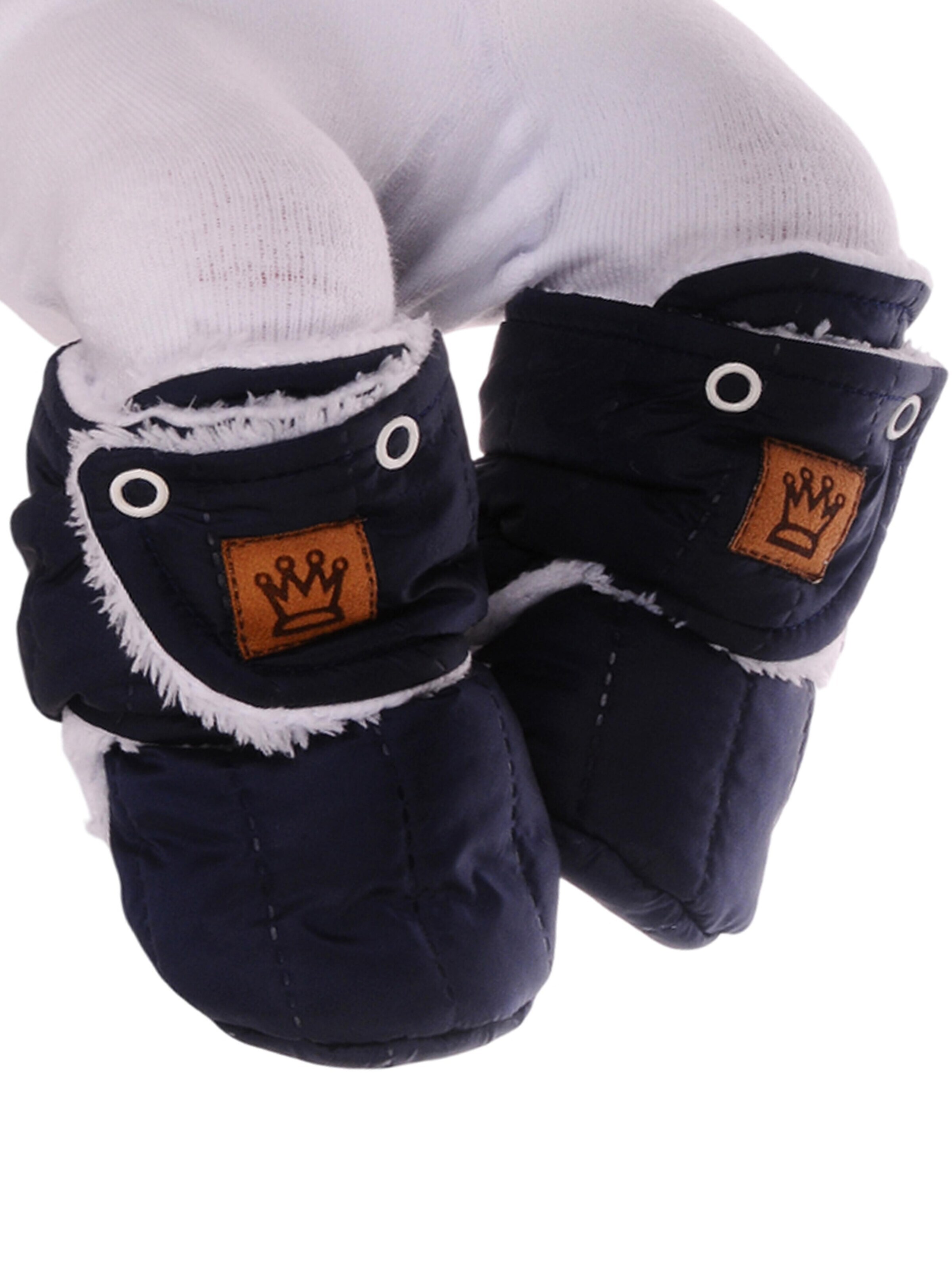 La Bortini Boot in Blue: front