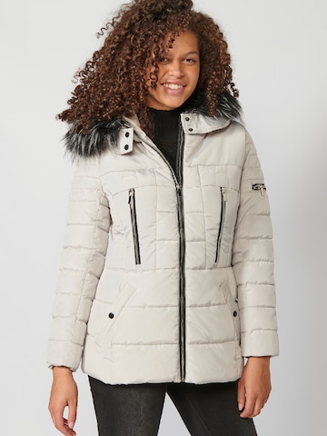 KOROSHI Winter jacket in White: front