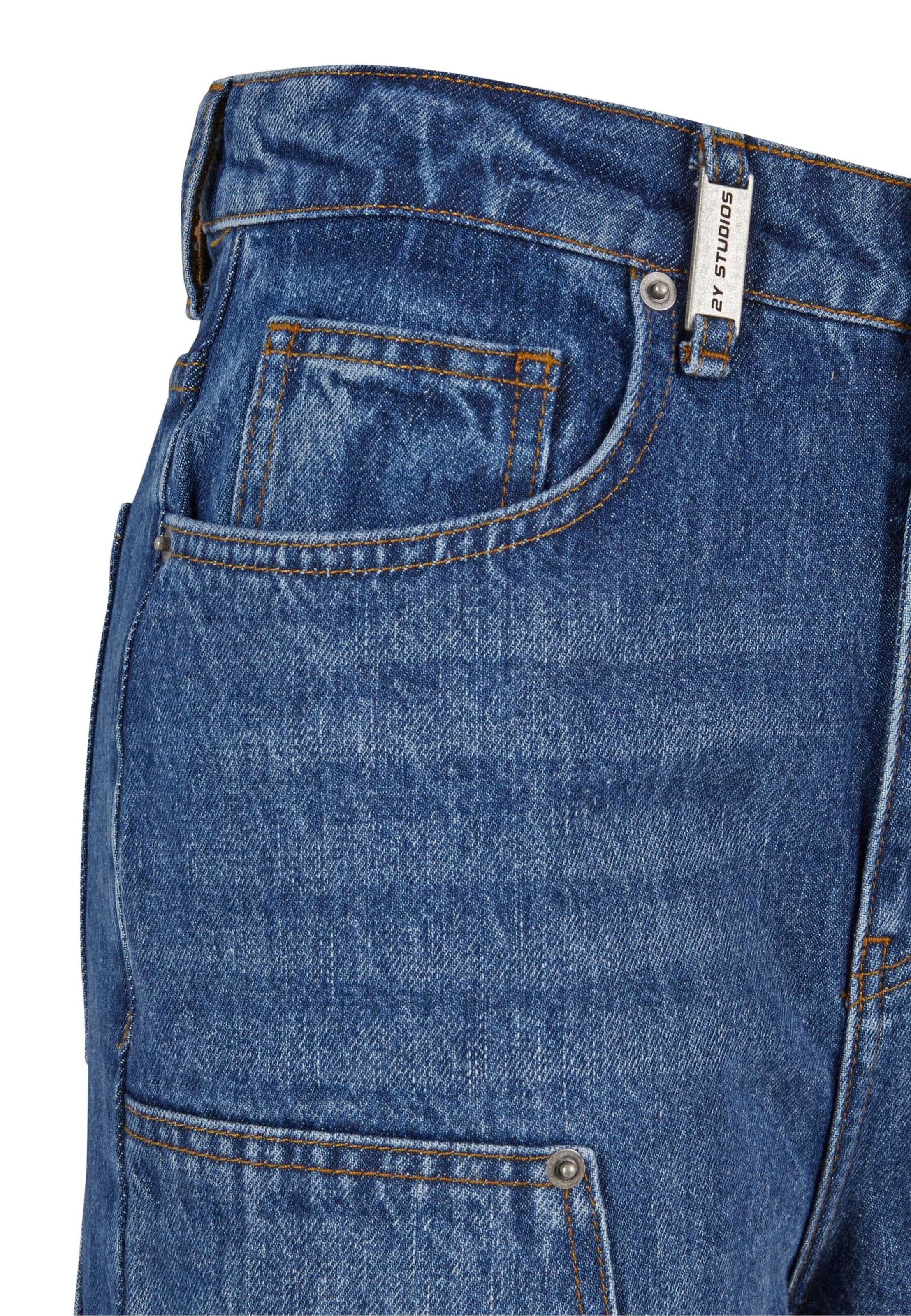 2Y Studios Loosefit Jeans 'Uma' in Blauw