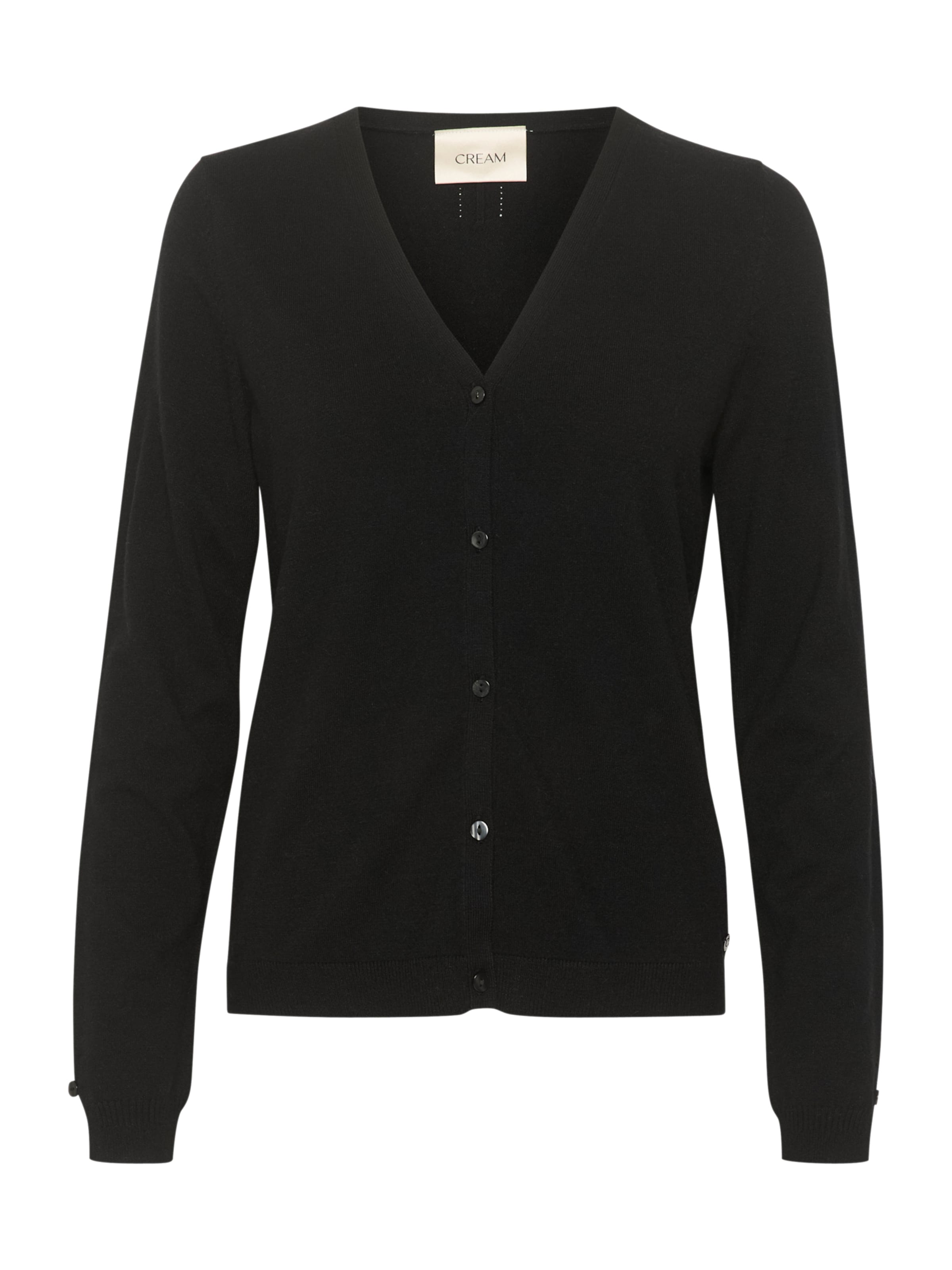 Cream Kardigan 'CR Dela' – černá: přední strana