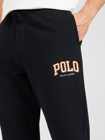 Polo Ralph Lauren Tapered Hose in Schwarz