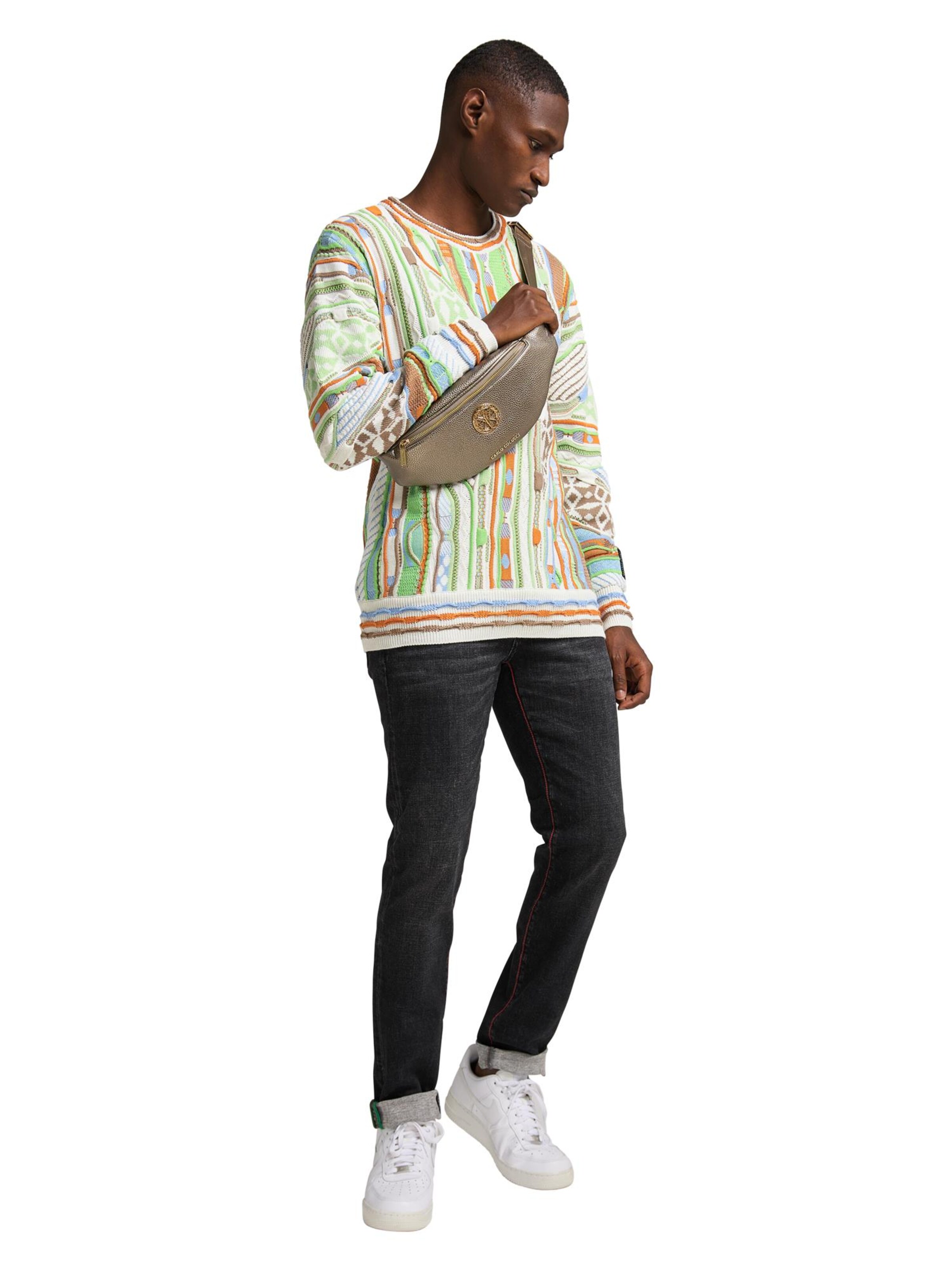 Carlo Colucci Gürteltasche 'Caesaro' in Braun