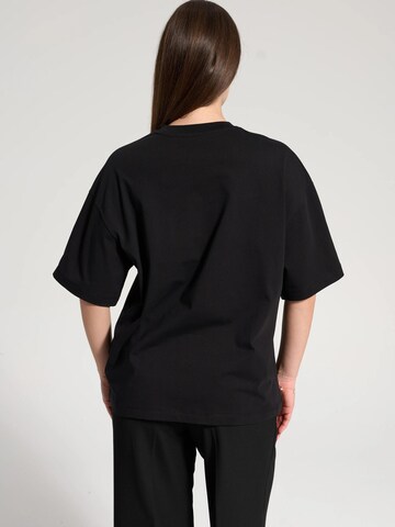NOWIHT - Camiseta 'Zenobia' en negro