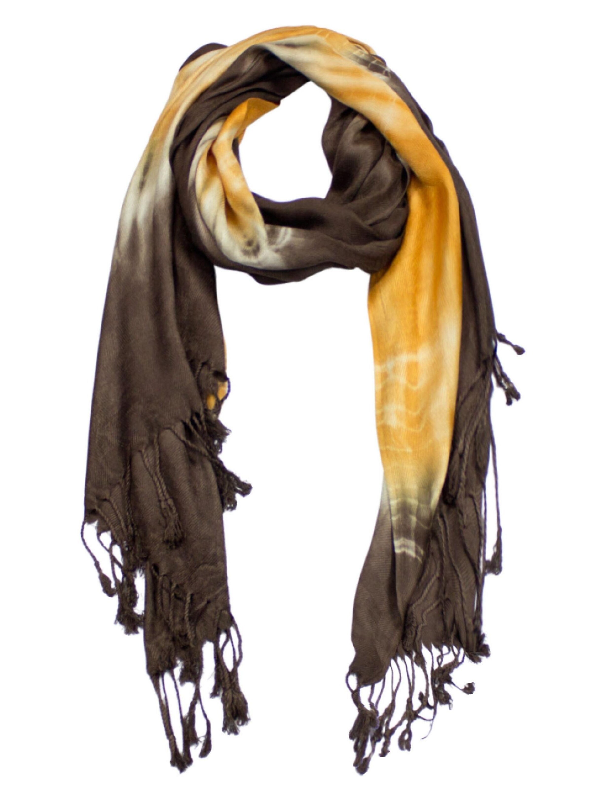 Sunsa Schal 'Sunsa' in Braun: Vorderseite