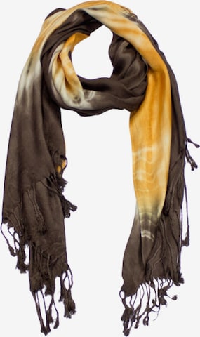 Sunsa Schal 'Sunsa' in Braun: Vorderseite