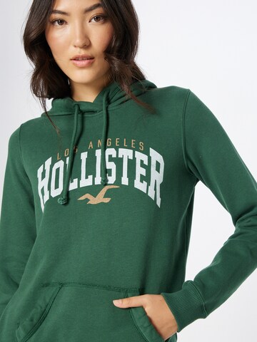 HOLLISTER Μπλούζα φούτερ σε πράσινο