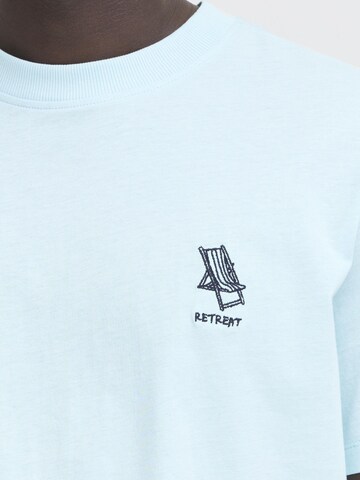 T-Shirt 'BHJeppe' BLEND en bleu