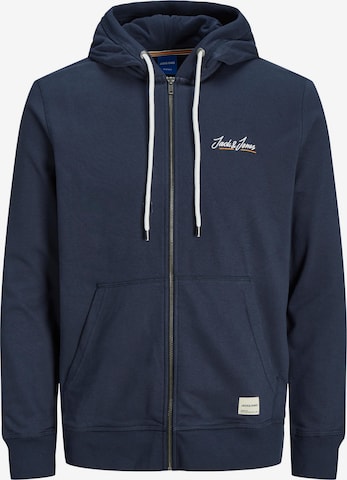 Veste de survêtement 'Tons' JACK & JONES en bleu : devant