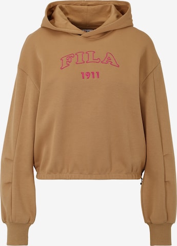 FILA Sweatshirt 'TOYONAKA' in Brown: front
