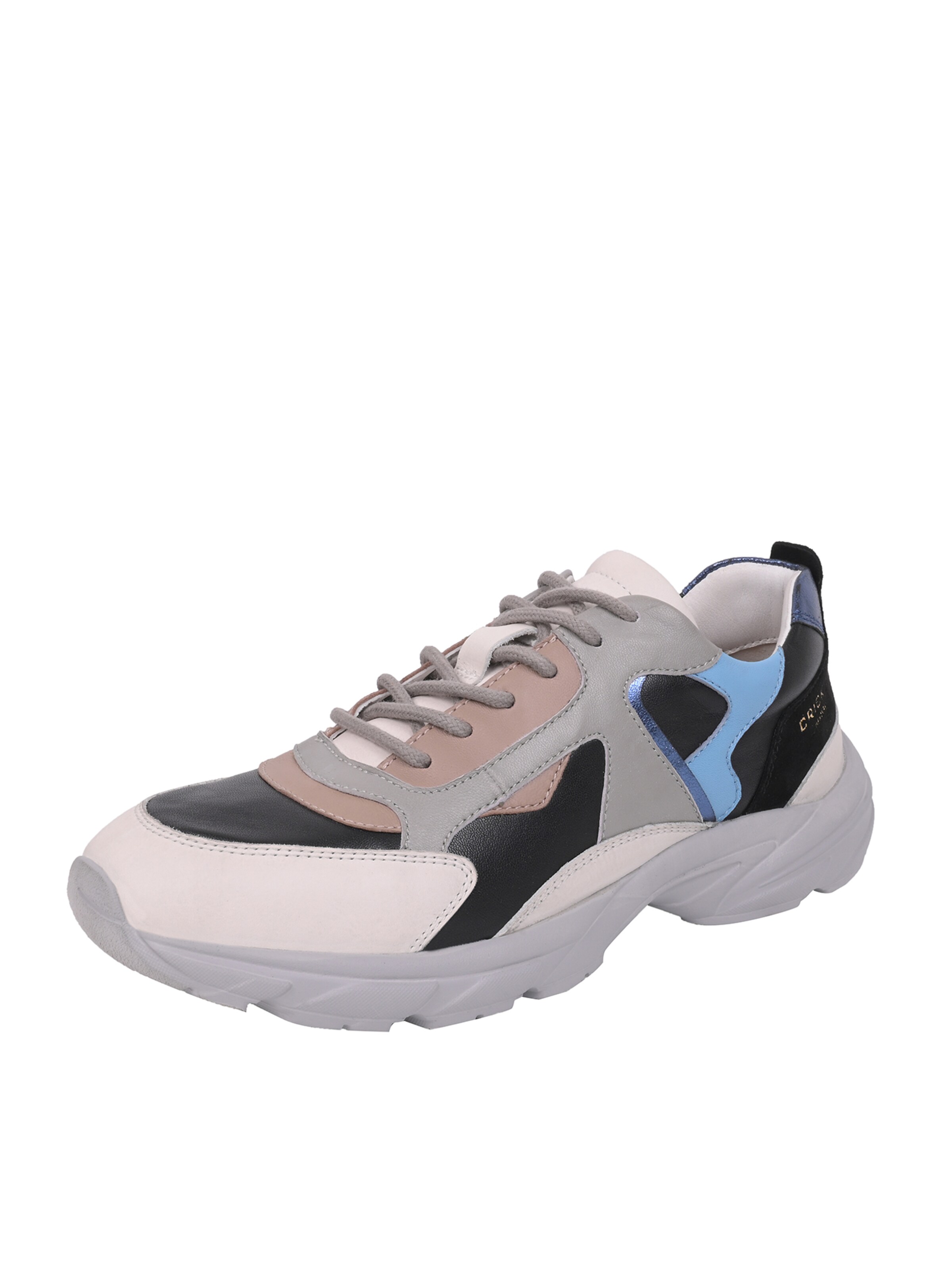 Crickit Platform trainers in Grey: front