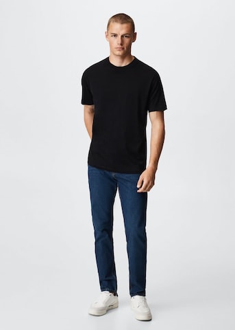 MANGO MAN Shirt in Schwarz