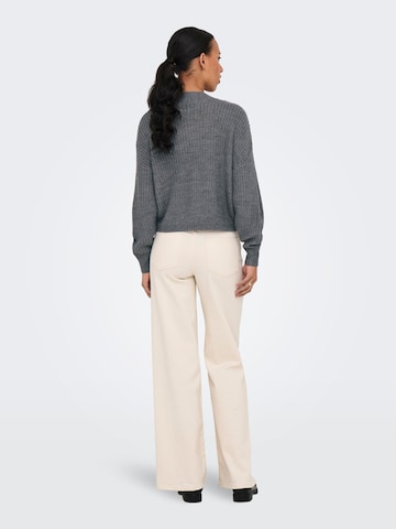 ONLY Strickjacke 'ONLCAROL' in Grau